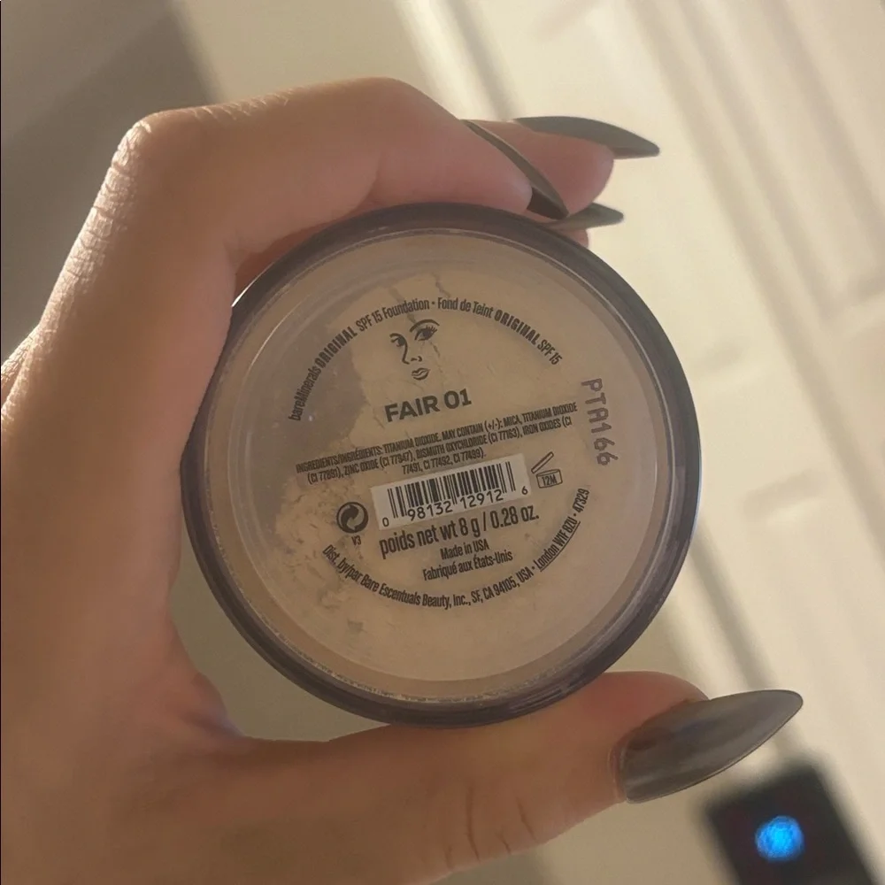 NWOT BARE MINERALS ORIGINAL LOOSE POWDER FOUNDATION SPF 15